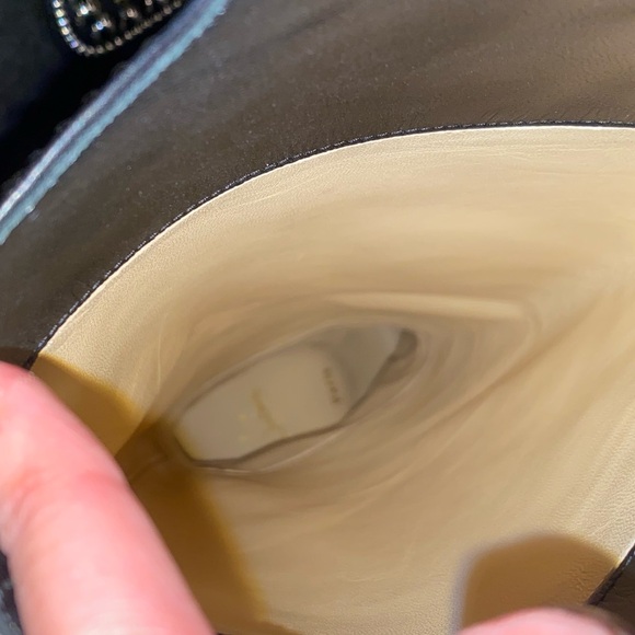 NEW: CHRISTIAN LOUBOUTIN • Alixos Black Knee High Embellished Boot- 38 1/2 - Picture 16 of 16